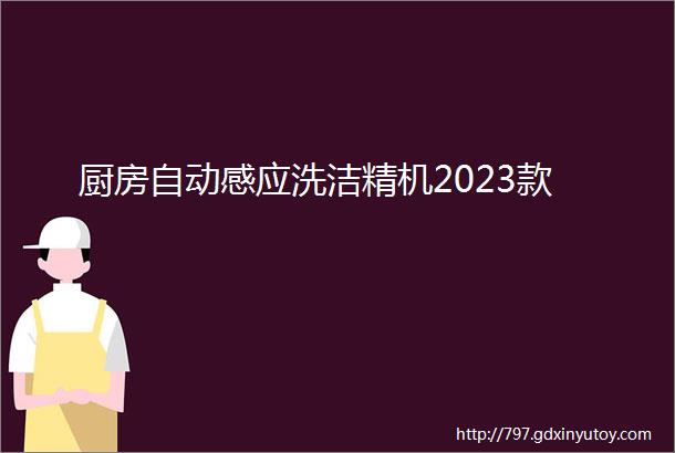 厨房自动感应洗洁精机2023款