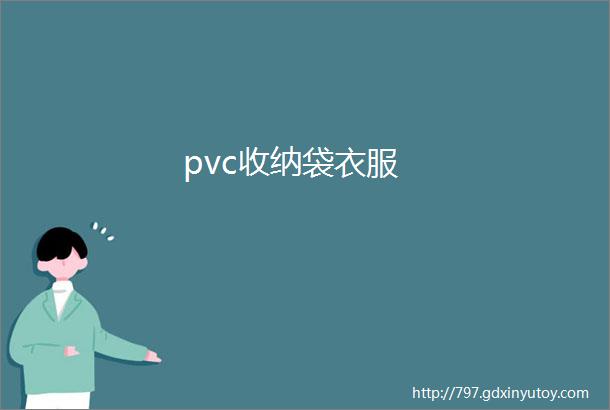 pvc收纳袋衣服