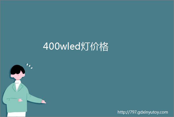 400wled灯价格